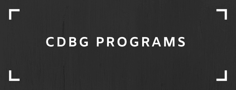 CDBG Programs
