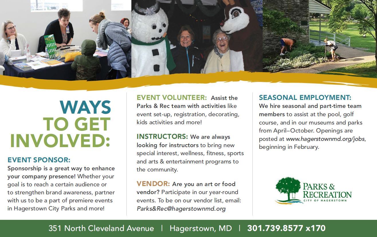 Ways to get involved