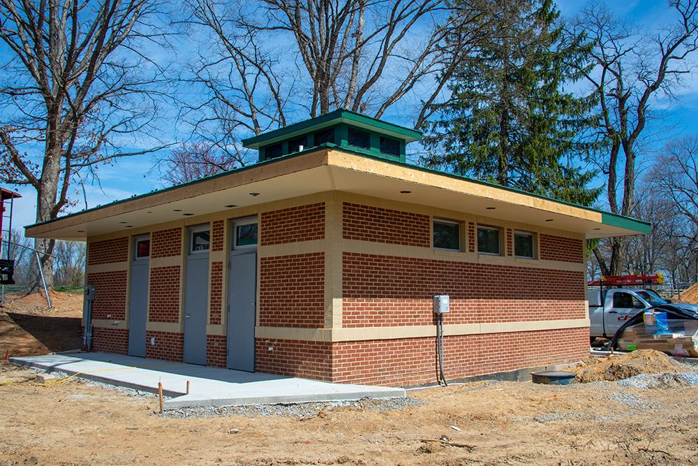 Bathrooms at the Train Hub