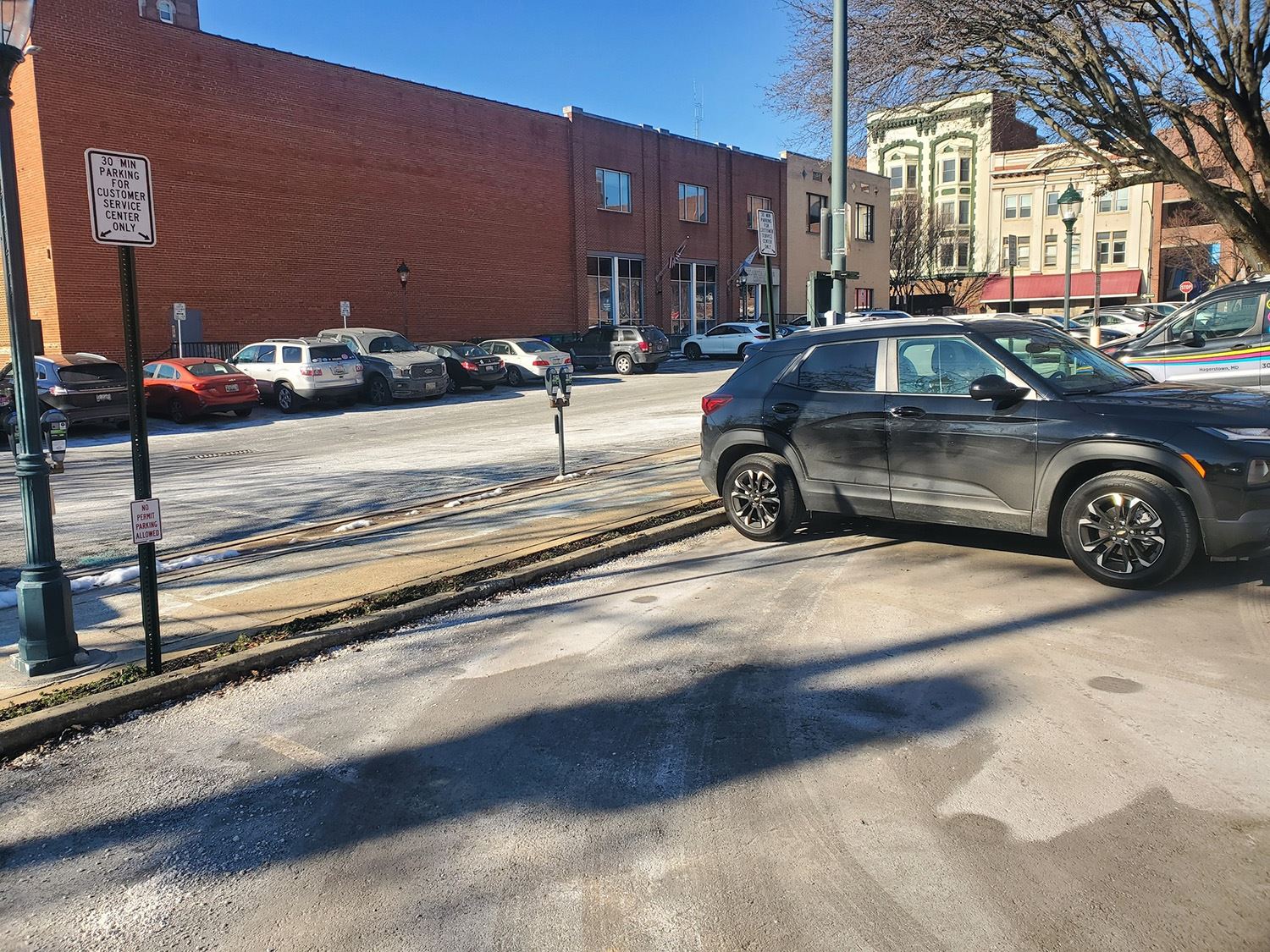 Customer Service Parking Lot