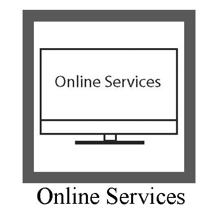 Online Services Homepage Pastel